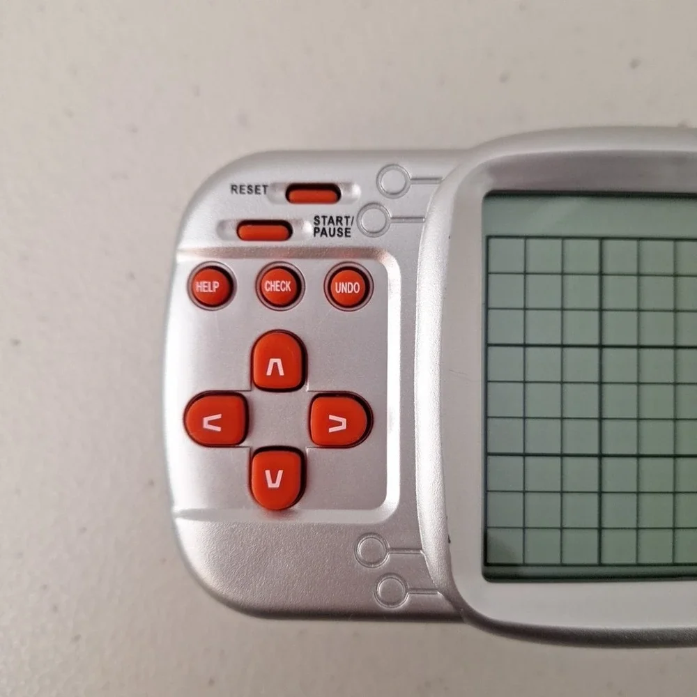 Vintage SUDOKU Electronic Handheld Game w/ Help and Hint Features TESTED